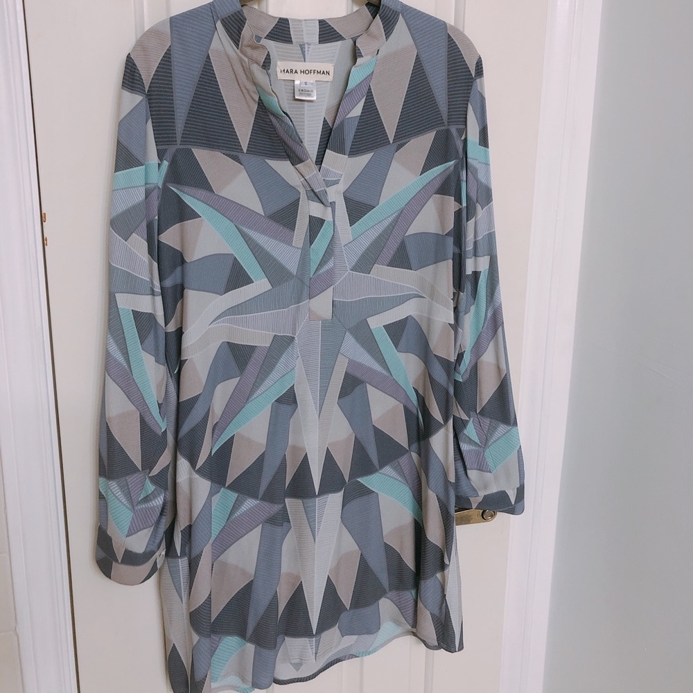 Mara Hoffman short caftan dress size Small EUC